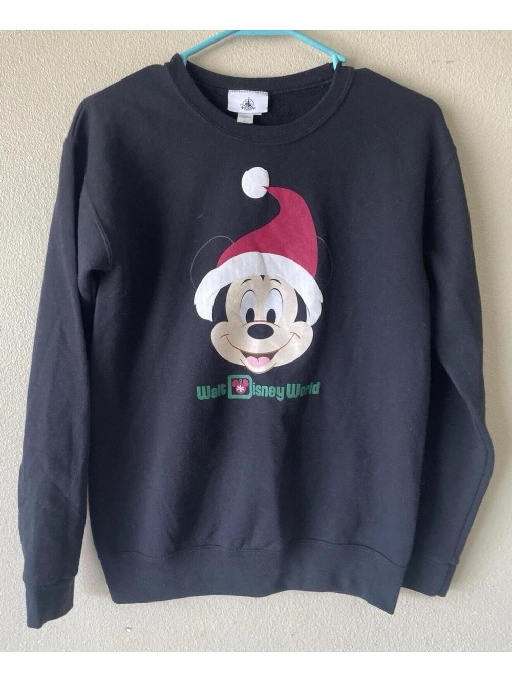 Disney Parks Large Christmas Mickey Mouse Sweatshirt  Unisex